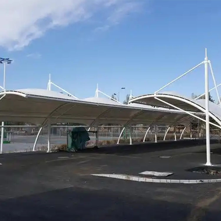 德州膜结构电动车棚