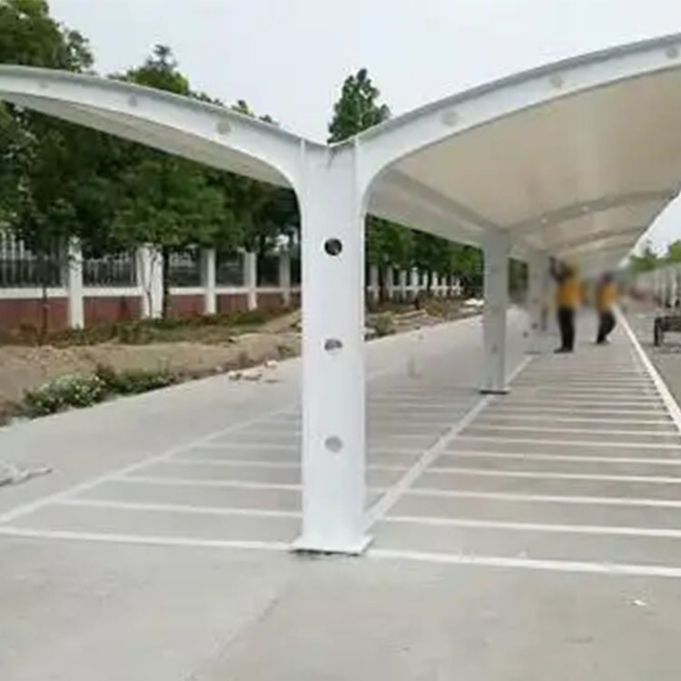 德州膜结构电动车棚